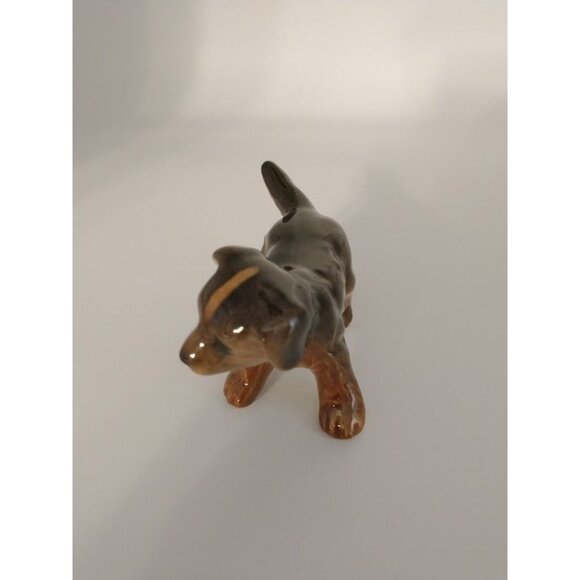 Vintage Goebel W Germany Cocker Spaniel Puppy Dog Porcelain Figurine - Picture 3 of 7